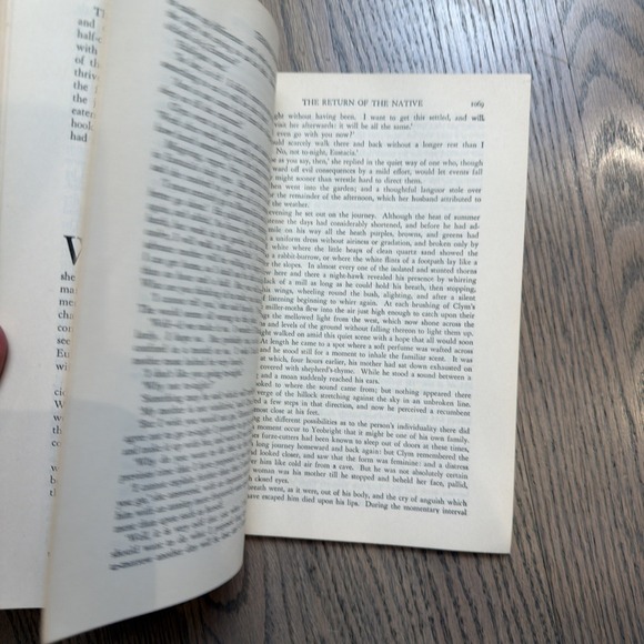 The Return Of The Native Thomas Hardy 1939 3rd Edition Reprint 1944 Rinehart PB - Picture 11 of 12